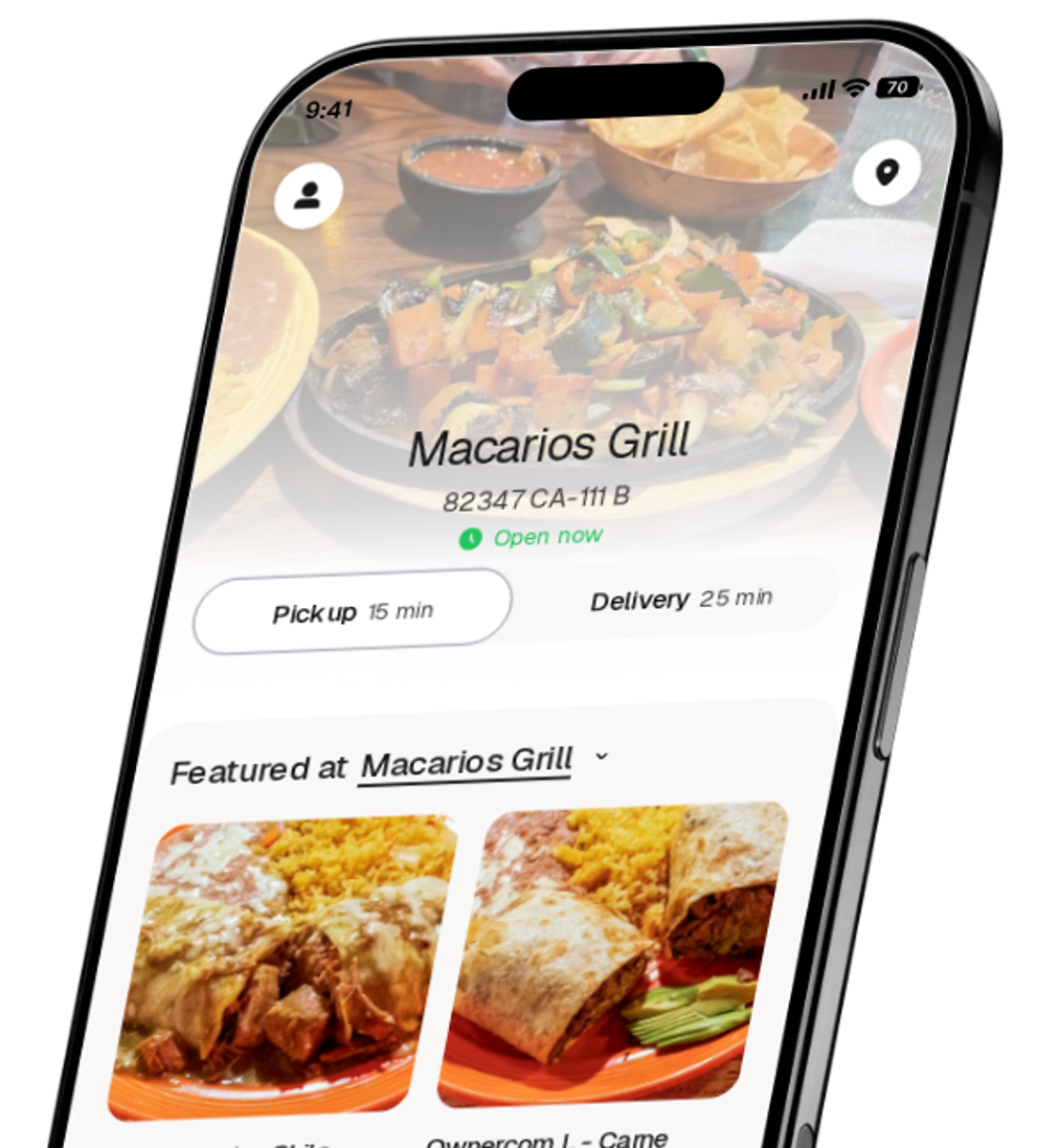 Macarios Grill app preview