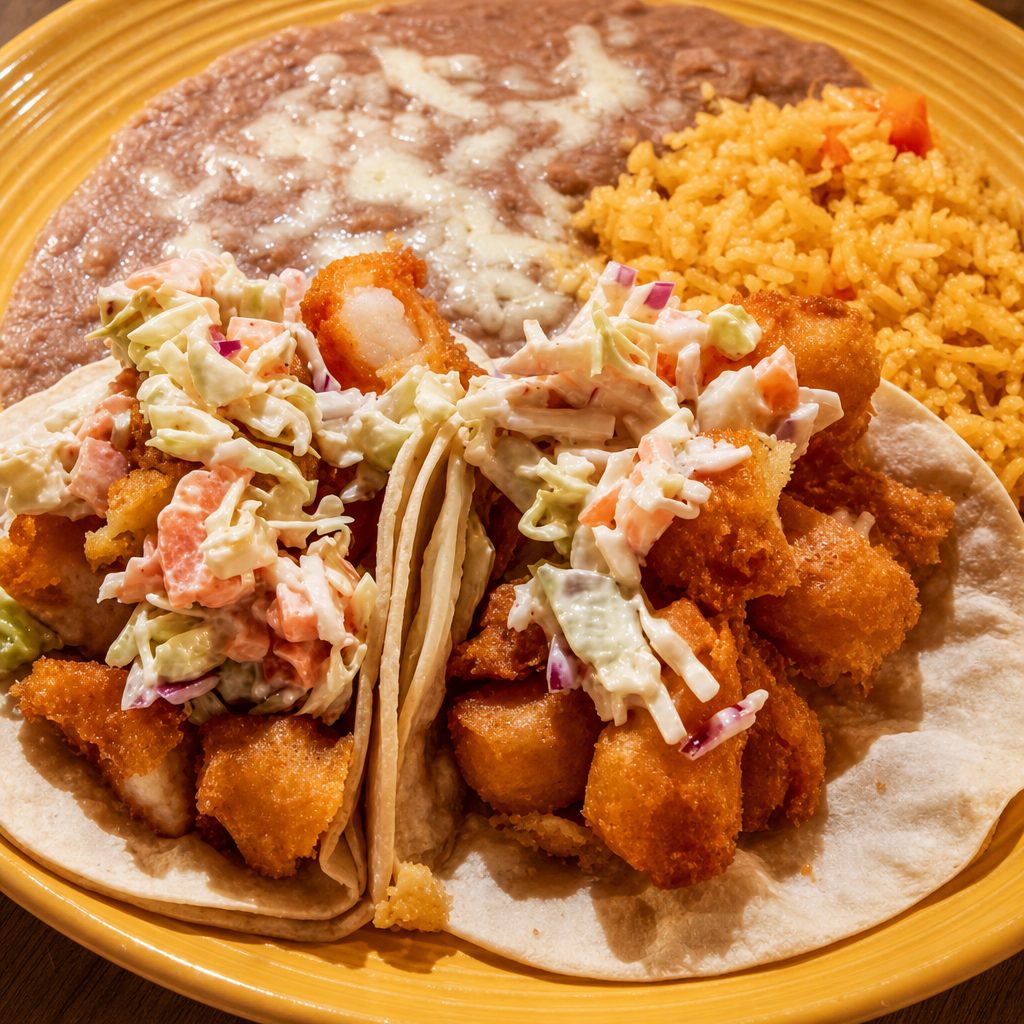 Tacos de Pescado/Camaron.